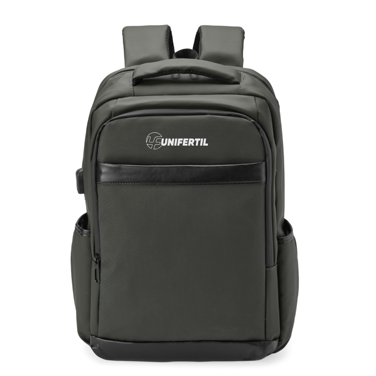 Mochila Couro Sintético USB 26L