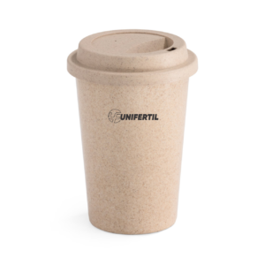 Copo para viagem em fibra de bambu (60%) e PP (40%) (450 mL)